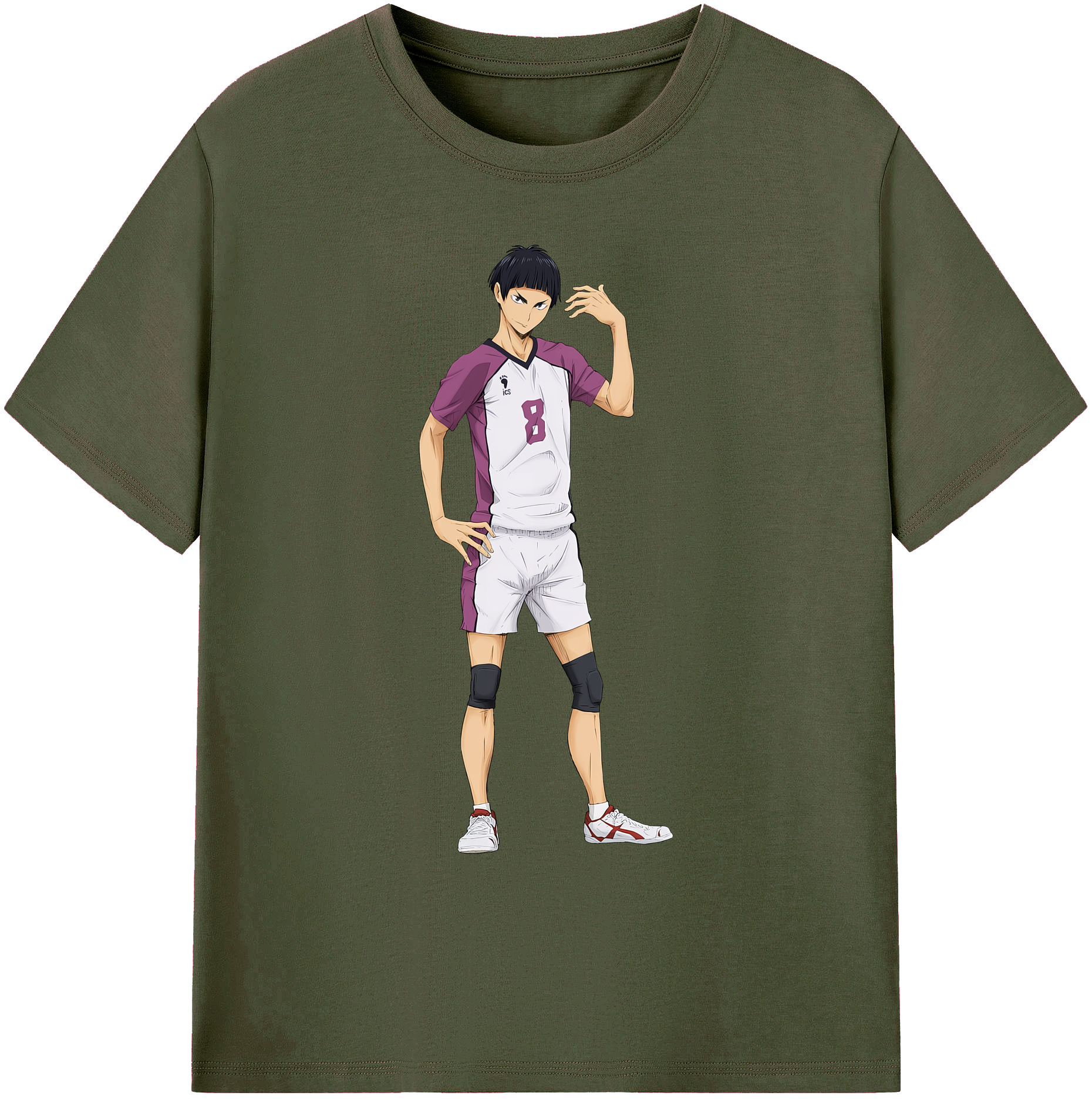 （画像用） ハイキュー!! Haikyu!! 綿100％ メンズ半袖Tシャツ｜肌触りやわらか＆通気性